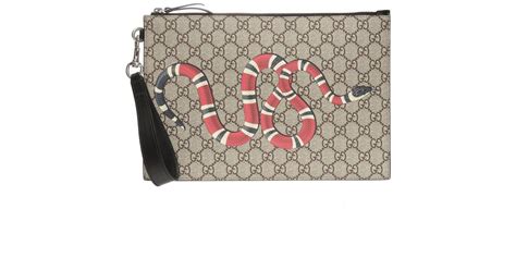 gucci clutch men's|gucci snakeskin clutch.